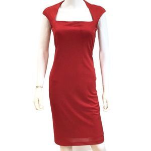 Red Dress, Laundry by Shelli Segal, Size 2